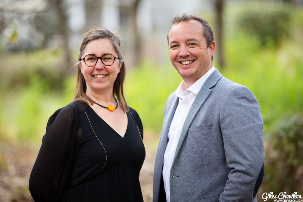Photo de Valérie et Julien Bacon : les fondateurs de Mobidiq, solution de mobilier durable